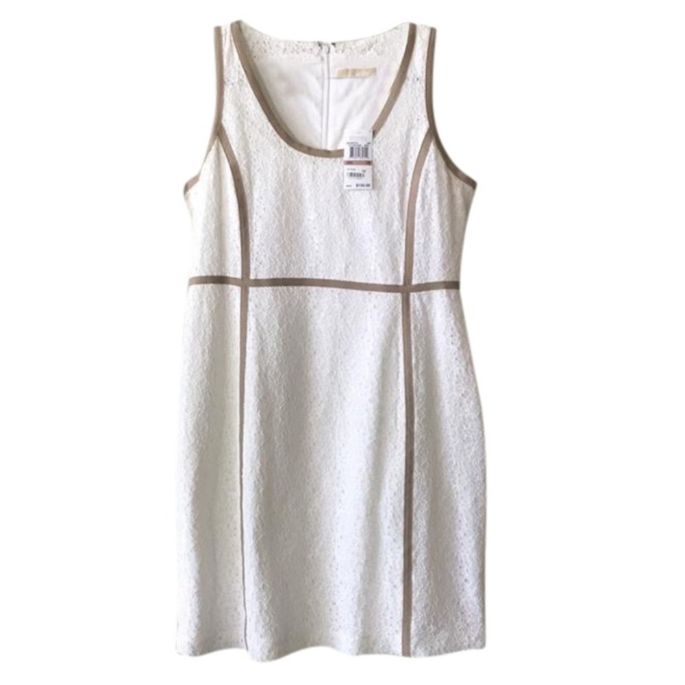MICHAEL Michel Kors White Lace Cocktail Dress